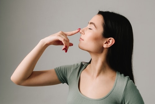 Deviasyon 2 Burun anatomisi - septum nasale gösterimi